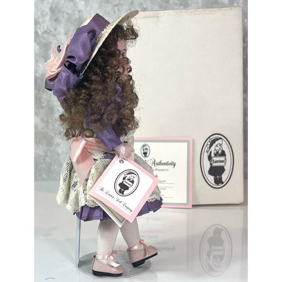 VTG Wendy Lawton Easter Parade PORCELAIN DOLL 9" Melodies & Memories LE #176/250 - Picture 3 of 13